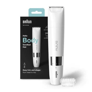 براون Braun Body Mini Trimmer Wet &amp; Dry BS1000 6