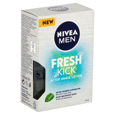 Nivea Men Fresh Kick With Mint &amp; Cactus Water After Shave Lotion - 100ml 4