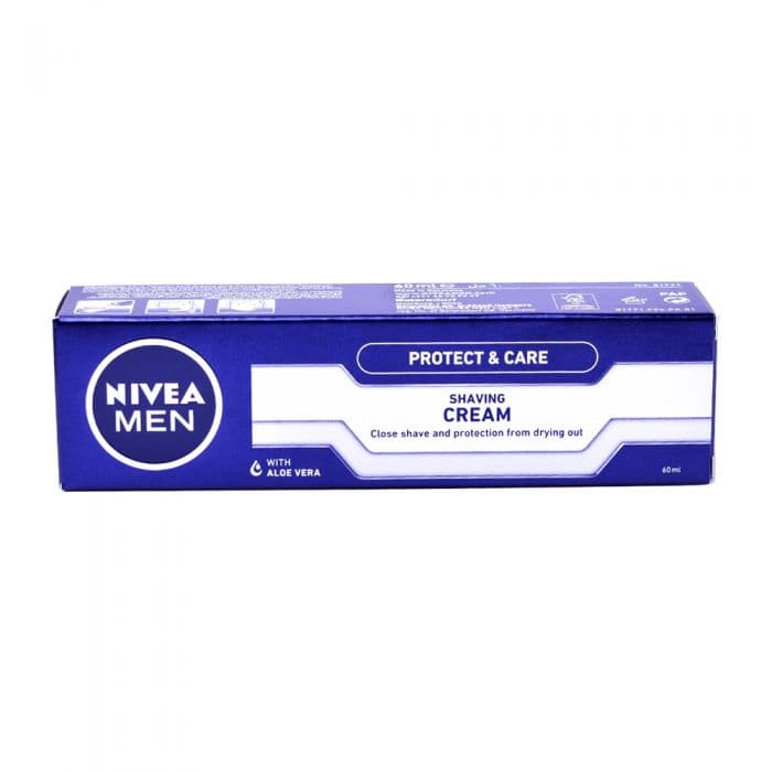 MEN Protect &amp; Care Shaving Cream, Aloe Vera, 100ml