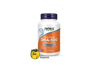 DHA-500 &amp; 250 EPA مقطر على مستوى الجزيئيات - 90 كبسولة هلامية - ®Now Foods 1