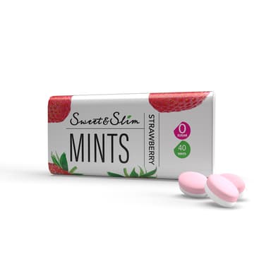 منعش الفم الخالي من السكر - Sweet & slim Mints | قطعة 40 8