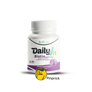 DailyVit Biotin 5000 mcg | بيوتين 5000 لصحة الشعر والأظافر والجلد - 30 كبسولة - ®sofilife