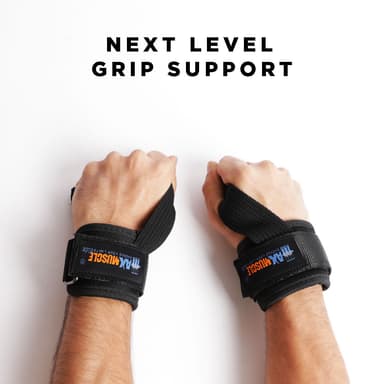 أحزمة الرفع MaxMuscle|  Lifting Straps 3