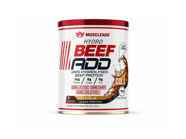 Hydro Beef ADD | بروتين اللحم البقري المهدرج 100% من MuscleADD (شيكولاته/كولا) 3