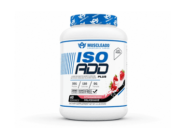 بروتين مزدوج المصدر ISO ADD Plus – جرعة 60Serv - 2040G – من ®MuscleADD 3