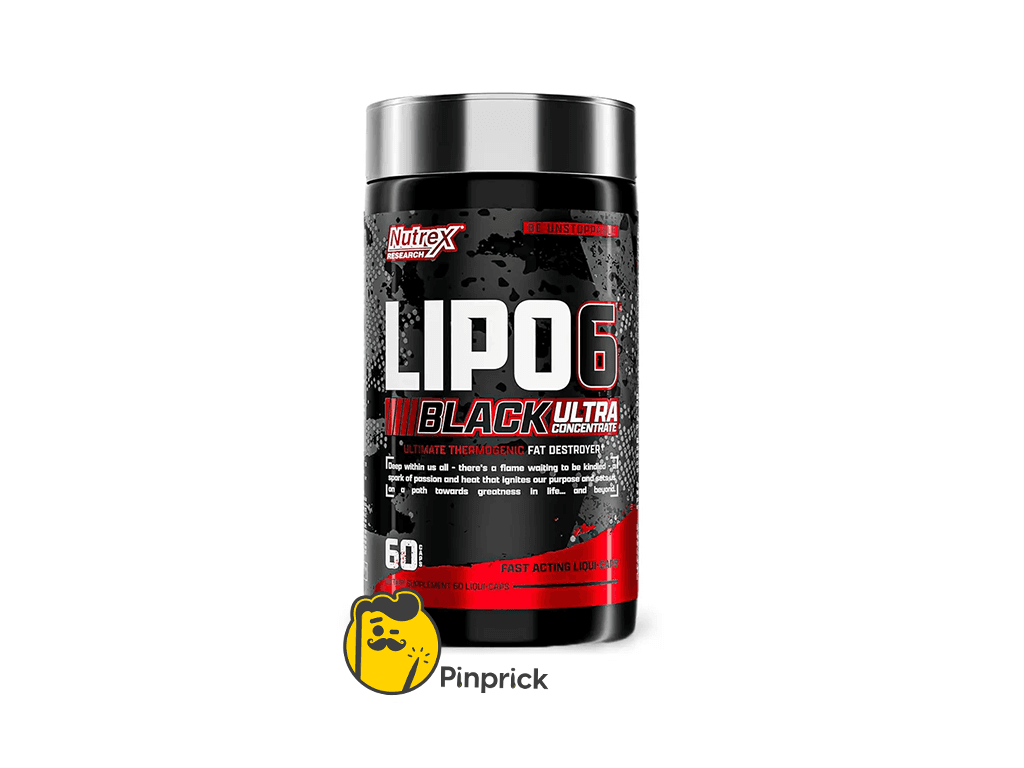 Lipo-6 Black Ultra Concentrate – أقوى حارق دهون حراري لنتائج سريعة ومُذهلة | قرص 60 - ®Nutrex Research