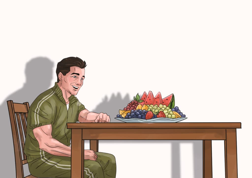 الفواكه الصيفية والجنس للرجال