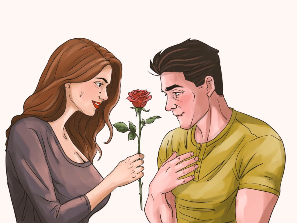 هل الرجل يحب المرأة الرومانسية