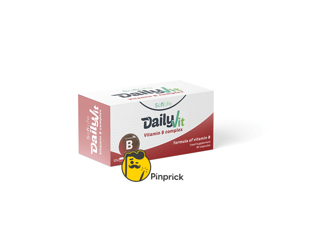 SofiLife DailyVit Vitamin B Complex | تركيبة فيتامين ب المركب لدعم الطاقة وصحة الأعصاب - ®sofilife