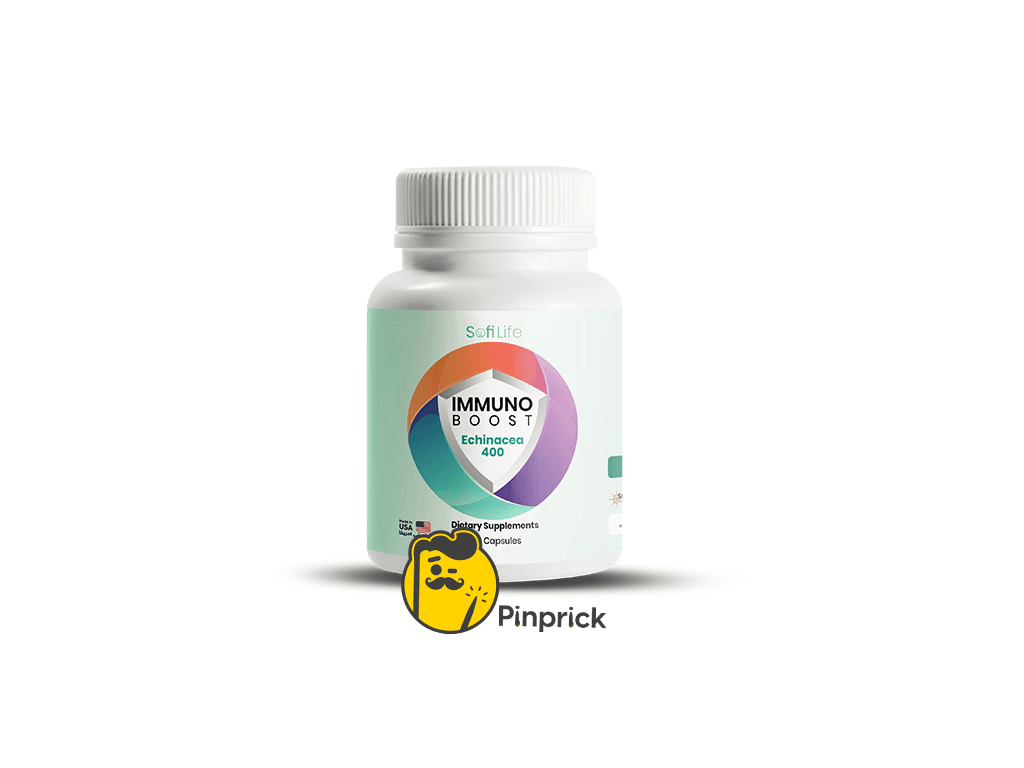 IMMUNO BOOST Echinacea 400 | إكيناسيا 400 مجم لدعم المناعة، مكافحة نزلات البرد والتهابات الجهاز التنفسي – 100 كبسولة – ®sofilife