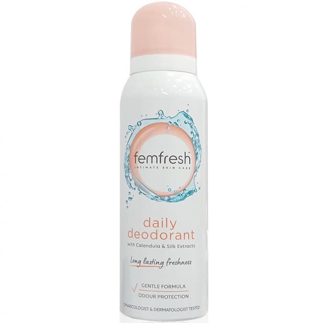 معطر نسائي للمنطقة الداخلية - مزيل رائحة المنطقة الداخلية Femfresh Daily Freshness Intimate Deodorant