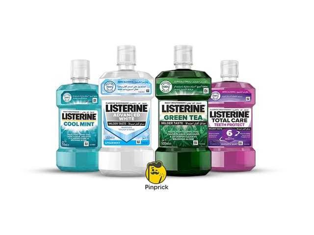 غسول الفم ليسترين 250mle - اختر من 4 أنواع متميزة | ®Listerine