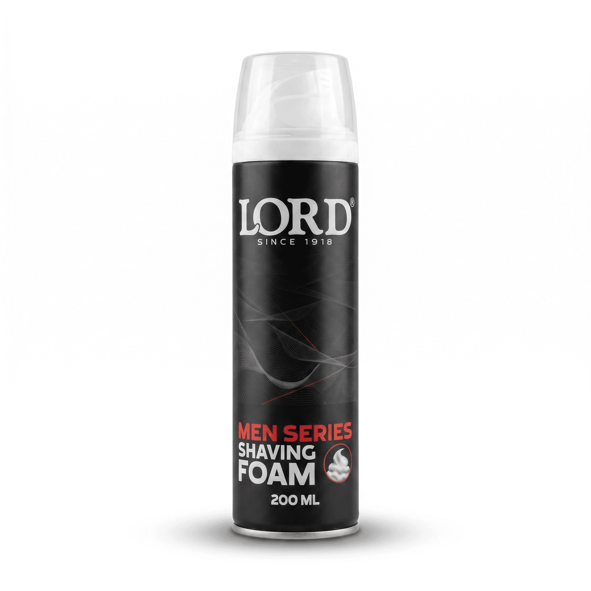 LORD Men Series Shaving Foam 200ml - رغوة حلاقة احترافية للرجال | تركي الصنع