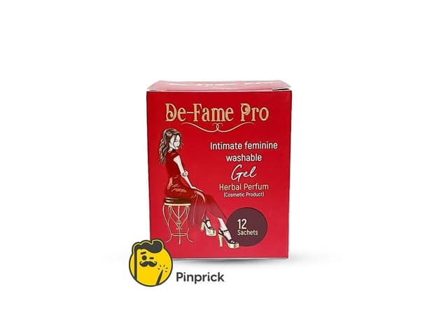De-Fame pro | جل مزلق لزيادة المتعة عند النساء - 12 كيس