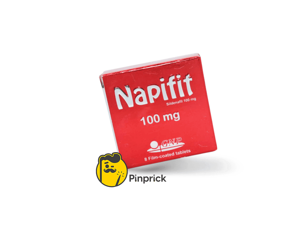 نابيفيت - Napifit 100mg | لعلاج ضعف الانتصاب - 8 أقراص